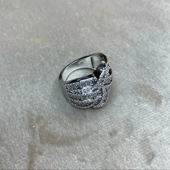 Luxury Big 925 Sterling silver Rings NWB… - Picture 12 of 13